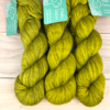 Délicatesse : fil mérinos superkid mohair coloris kiwi