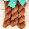 Délicatesse : fil mérinos superkid mohair coloris caramel