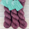 Délicatesse : fil mérinos superkid mohair coloris bruyère