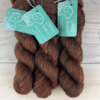 Délicatesse : fil mérinos superkid mohair coloris chocolat