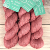 Caresse: fil de laine bébé alpaga soie et cachemire coloris pamplemousse