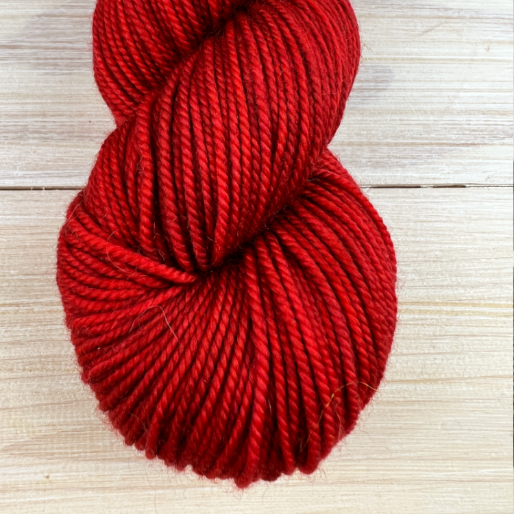 Pure DK : fil de laine mérinos extrafin superwash coloris coquelicot