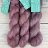 Duvet : fil superkid mohair et soie coloris figue