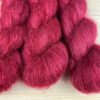 Duvet : fil superkid mohair et soie coloris grenadine