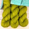 Robuste : fil de laine mérinos et nylon coloris Kiwi
