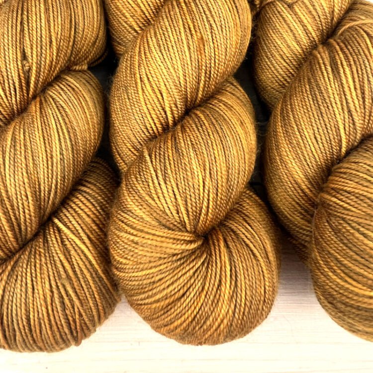 Robuste : fil de laine mérinos et nylon coloris Noisette