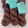 Pure laine 100% mérinos pour le tricot coloris chocolat
