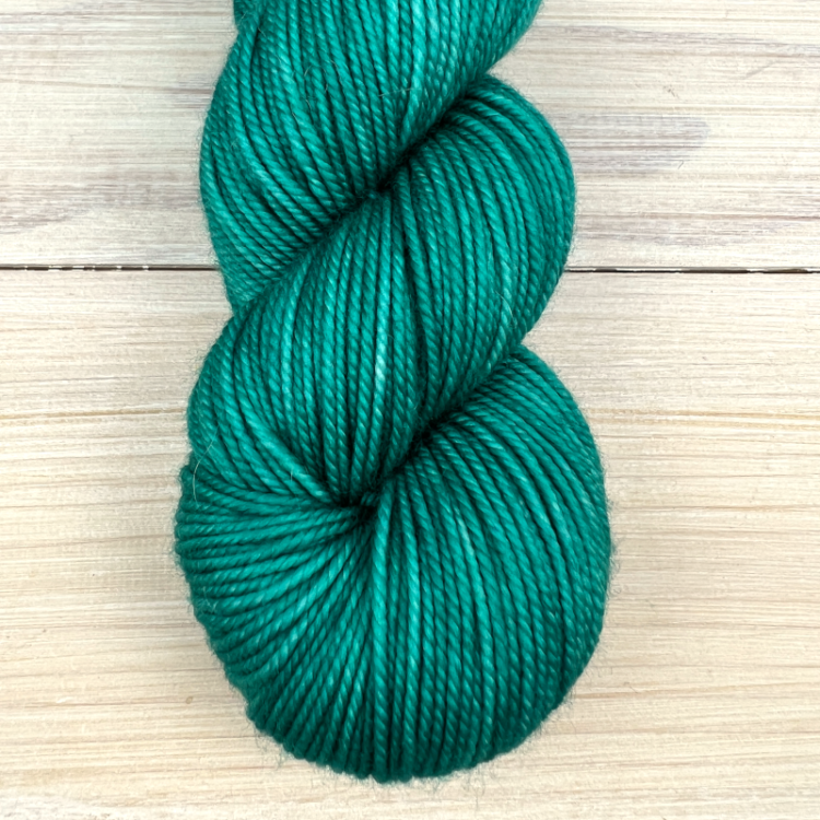 Pure DK : fil de laine mérinos extrafin superwash coloris émeraude