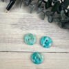 Bouton pour tricot gemmes menthe glaciale