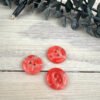 Bouton pour tricot gemmes pasteque