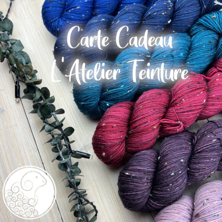 carte cadeau l'atelier teinture