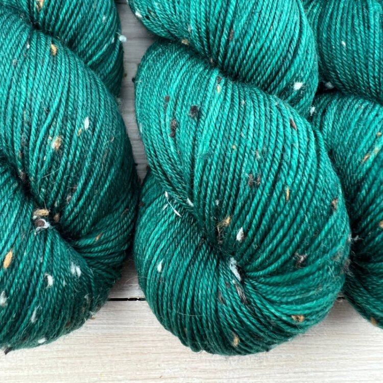 Tweed : fil de laine mérinos nylon et nep