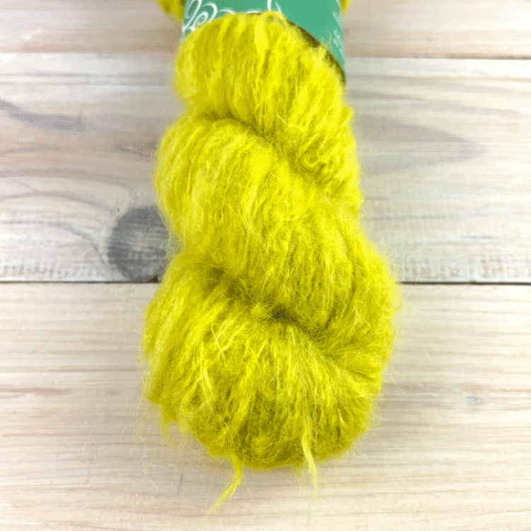 Yeti, bébé suri et soie, fil DK