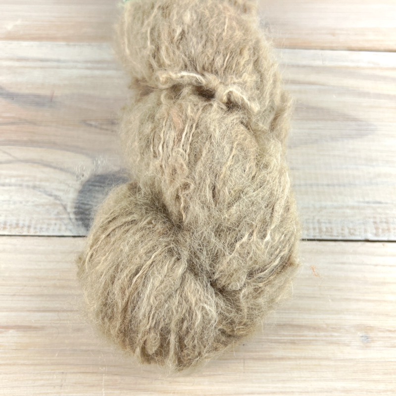 Yeti, bébé suri et soie, fil DK