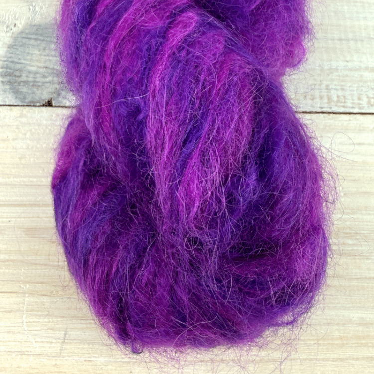 Yeti, bébé suri et soie, fil DK