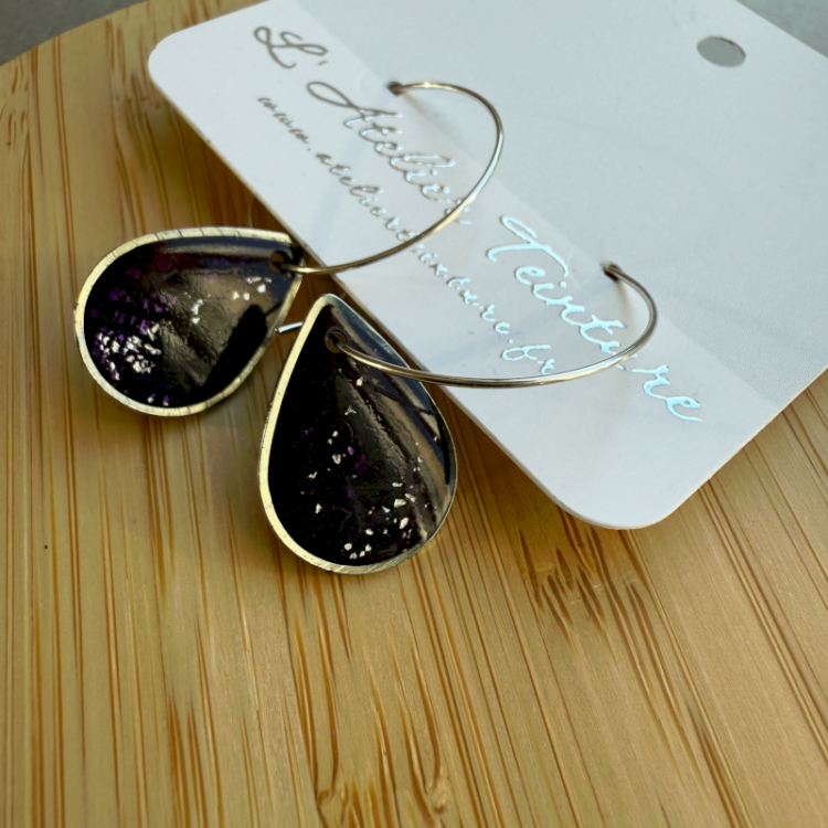 Boucles d'oreilles créoles