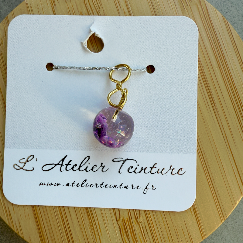 anneau marqueur tricot perle