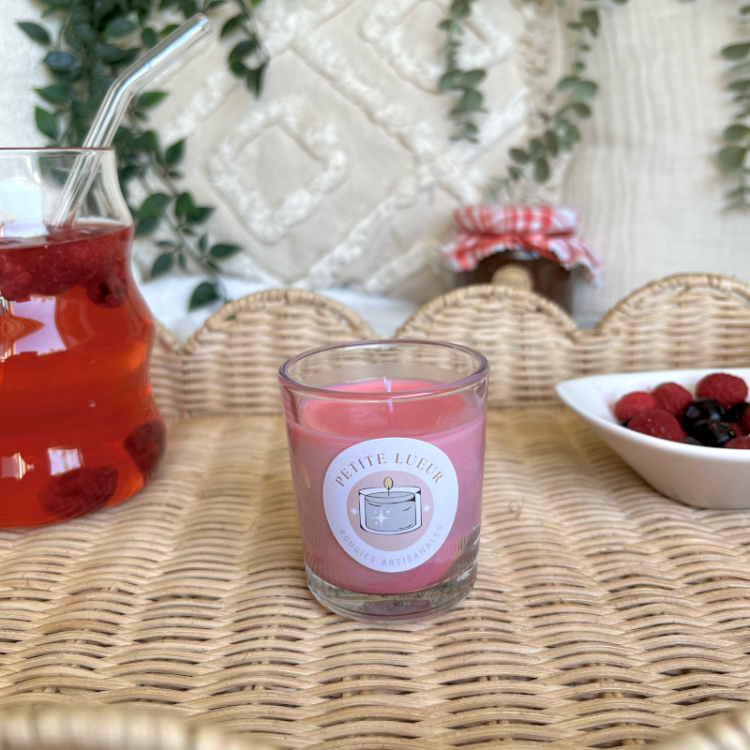 Petite bougie fruits rouges
