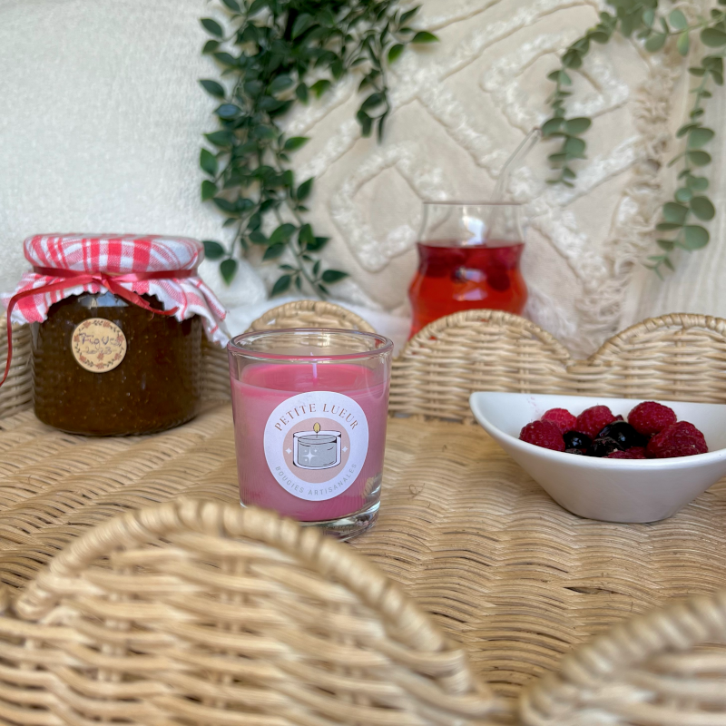 Petite bougie fruits rouges